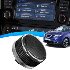 For Nissan Qashqai Juke SUV Radio Knob Button Volume Stereo Tuner Power Connect - Foto 1 di 9