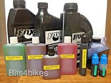 Fox Racing Shox Suspension Oil Red, Green, Gold, Float Fluid, 5wt,LOWEST PRICES 