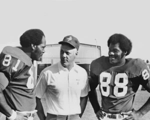 CARL ELLER, BUD GRANT AND ALAN PAGE 8x10 Photo Minnesota Vikings Print Poster - Picture 1 of 1