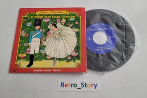 Disque Vinyle 45T - L'Intrépide Petit Soldat de Plomb - Album Audio Visuel - Picture 1 of 7
