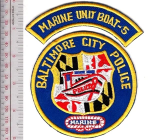 Patrulla de Policía Maryland Baltimore Departamento de Policía Marina 5 SIN TARIFA - Imagen 1 de 1