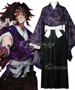Kokushibou Kokushibo Tsugikuni Michikatsu Uniform Kimono Outfit Cosplay Costume  - Picture 1 of 4