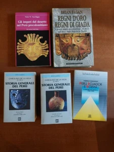 Lotto libri Perù storia cultura Maya Incas Sudamerica Imperi Garcilaso - Foto 1 di 5