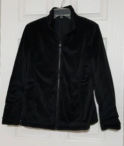Calvin Klein Faux Fur Reversible Jacket Ladies Sz Medium EUC! - Picture 1 of 7