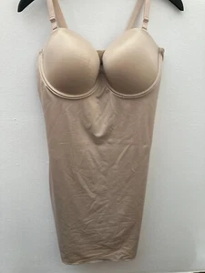 Marks & Spencer Nude Shapewear Slip, Removable Multiwear Straps Size 36D - Picture 1 of 5