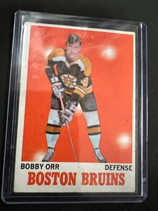 1970-71 Topps Hockey #3 Bobby Orr Boston Bruins🔥