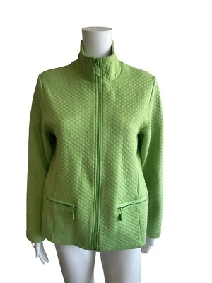 90s Rafaella Made In Macau Green vintage blazer Cotton Jacket  S - Image 1 of 4