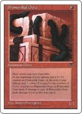 Primordial Ooze x4 Chronicles MtG NM