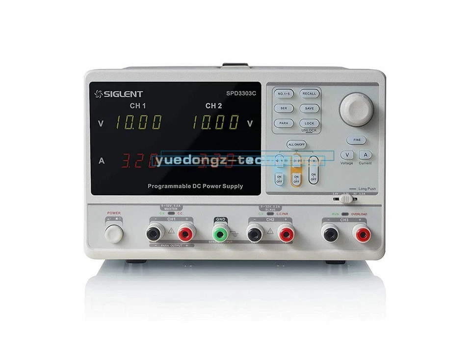 Siglent SPD3303C 30V 3A Power Supply 3 Channel Linear Programmable Precision one - Image 1 of 1