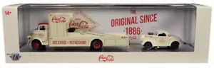 M2 MACHINES AUTO HAULERS 1957 DODGE COE & 1941 WILLYS COUPE GASSER COCA-COLA - Picture 1 of 2