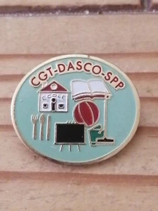 Pin's Pins Pin Enamel: Syndicats Politique FRANCE DASCO-SPP "CGT" - Picture 1 of 2