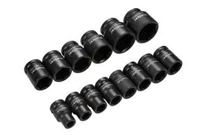 Blue Spot 01585 Stubby Impact Socket Set 10-32mm 14 Piece 1/2D MD4 - Picture 1 of 3
