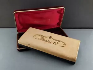 Set di due scatole PARKER vintage per penna stilografica / punta a sfera / matita - Foto 1 di 20