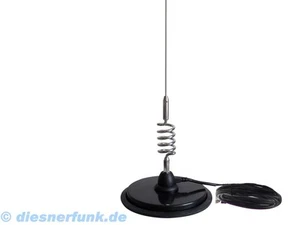 UKW VHF BETRIEBSFUNK TAXIFUNK 15cm MAGNET ANTENNE 136-174 MHz 150cm lang TAXIMAG - Bild 1 von 1