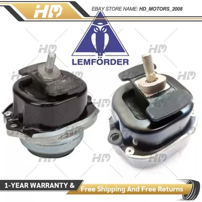 LEMFÖRDER ENGINE MOUNT 2X L&R For BMW X5/F15/F85/SAV X6/F16/F86/SAC N20B20A 2.0L - Image 1 of 4