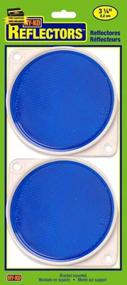 Carded Reflectors, High Visibility Light Reflective Markers for Driveway, Mailbo - Image 1 of 2