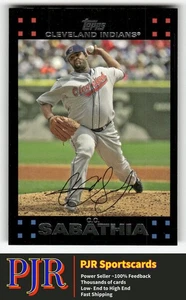 C.C. Sabathia 2007 Topps #10 Cleveland Indians - Picture 1 of 2