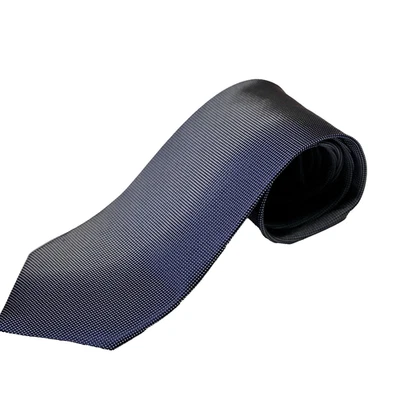 Gravata Brooks Brothers Makers seda azul marinho vintage 3,75" x 58" micro ponto - Imagem 1 de 4