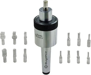 Precision Tool for Lathe Live Revolving Center with HSS Hardened Broaches - Picture 1 of 25
