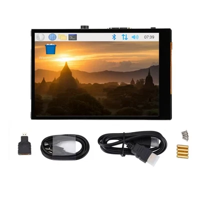 New 3.5 Inch Capacitive Touch Screen LCD Display HDMI for Raspberry Pi 4B 3B+ AI - Image 1 of 4