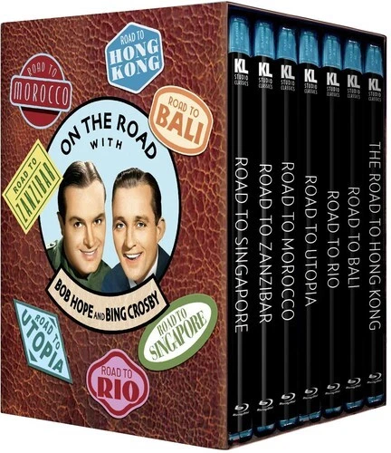 On The Road with Bob Hope and Bing Crosby [New Blu-ray] Boxed Set, Widescreen - Image 1 of 1