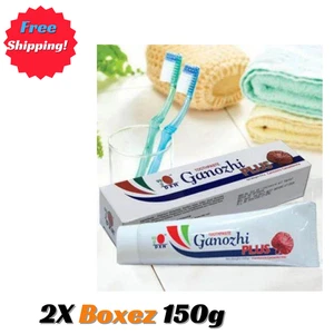 2 Boxes DXN Ganozhi Plus Toothpaste 150g Ganoderma Lingzhi Reishi Free Shipping - Picture 1 of 4