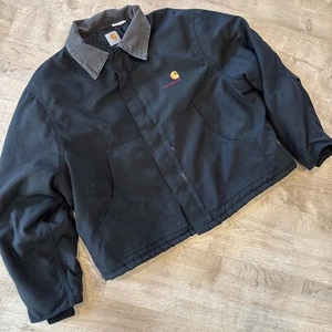 Vintage Carhartt Extremes Arctic Steppjacke Union Made USA JQC805 Schwarz XXL - Bild 1 von 17