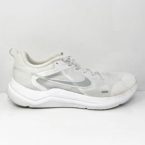 Nike Mens Downshifter 12 DM0919-100 White Running Shoes Sneakers Size 11.5 W - Picture 1 of 12