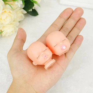 10pcs Doll Heads Bulk Doll Heads Crafts Doll Making Supplies Doll Head Parts - Picture 1 of 12