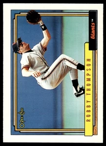 1992 O-Pee-Chee Robby Thompson San Francisco Giants #475 - Picture 1 of 2
