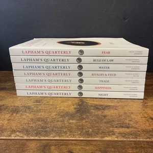 LAPHAM'S QUARTERLY Bundle Lot of 7 Issues from 2017-2019 laphamsquarterly.org - Bild 1 von 15