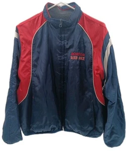 Boston Red Sox Reversible Jacket Womens XL Softshell Fleece G-111 Carl Banks Mlb - Picture 1 of 9