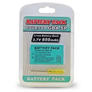 Kit Batterie rechargeable 850mAh pour GameBoy SP et DS Fat [AGS-001 et AGS-003] - Picture 1 of 2
