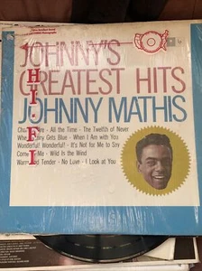 JOHNNY MATHIS Johnny's Greatest Hits LP Record Columbia 1962 CS 8634 (VG) - Picture 1 of 22