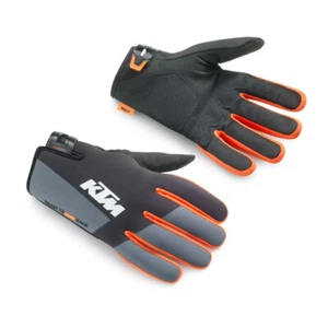 Guantes todoterreno KTM Racetech WP negros, grises y naranjas MX talla SM para adultos - Imagen 1 de 1