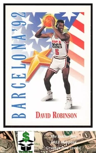 1991-92 SkyBox #538 David Robinson - USA - Picture 1 of 2