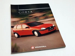 Vauxhall Corsa 1997 edición 1 folleto - Imagen 1 de 1