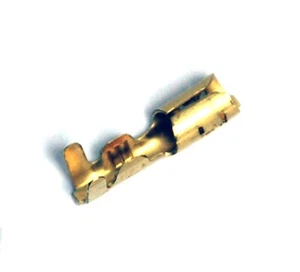 100pc Open Barrel Terminal Female Bullet Socket BL2-195A-0 TAB=φ4mm 4mm CALY - Picture 1 of 4