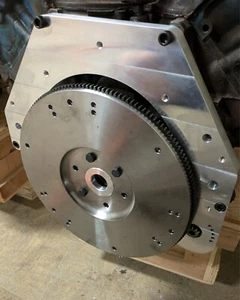 TRANSMISSION ADAPTER KIT:  Ford "Big Block" 351M/400/429/460 to Chevy V8 Manual - Picture 1 of 6