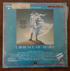 Lawrence of Arabia Laserdisc Peter O'Toole - Directors Cut - 3hr 36min EPIC! - Picture 1 of 3