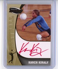 Karch Kiraly auto autograph card /199 2009 Press Pass Fusion volleyball Olympics