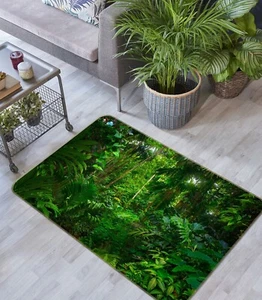 3D Tropical Forest K1446 Non Slip Rug Mat Elegant Photo Carpet Panda 2023 - Picture 1 of 5