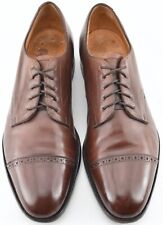 EDWARD GREEN x BULLOCK & JONES 10.5 UK / 11C US BROWN CAP TOE SHOES