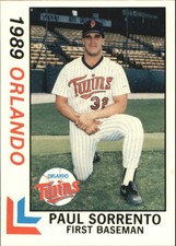 1989 Orlando Twins Best #1 Paul Sorrento