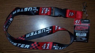 COLE CUSTER #41 STEWART HAAS RACING WINCRAFT LANYARD BRAND NEW!!! - Image 1 of 2