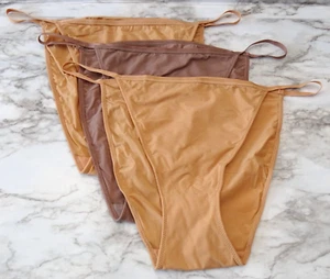 Skims 0805 Fits Everybody String Bikini Brief 3-Pack Panties US Size 3X - Picture 1 of 6