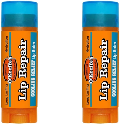 2 x O'Keeffe's Lip Balm Repair Stick Cooling 4.2g  - Image 1 of 3