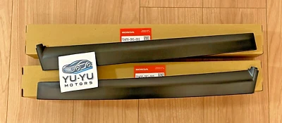 Honda Genuine Civic Hatchback 92-95 Door Pillar Trim Garnish Left Right Pair OEM Foto 1 de 4