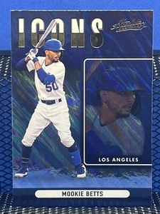 2022 Panini Absolute MOOKIE BETTS Icons Los Angeles Dodgers - Picture 1 of 2