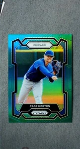 Panini Prizm Green Prizm #63 Cade Horton Cubs 2024 - Imagen 1 de 2